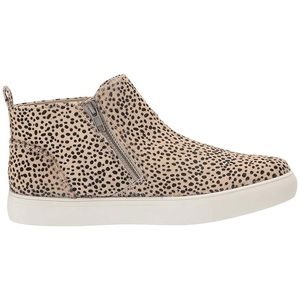 Coconut by Matisse Goya Black Spots Cowhair Sneaker, Size 8 M